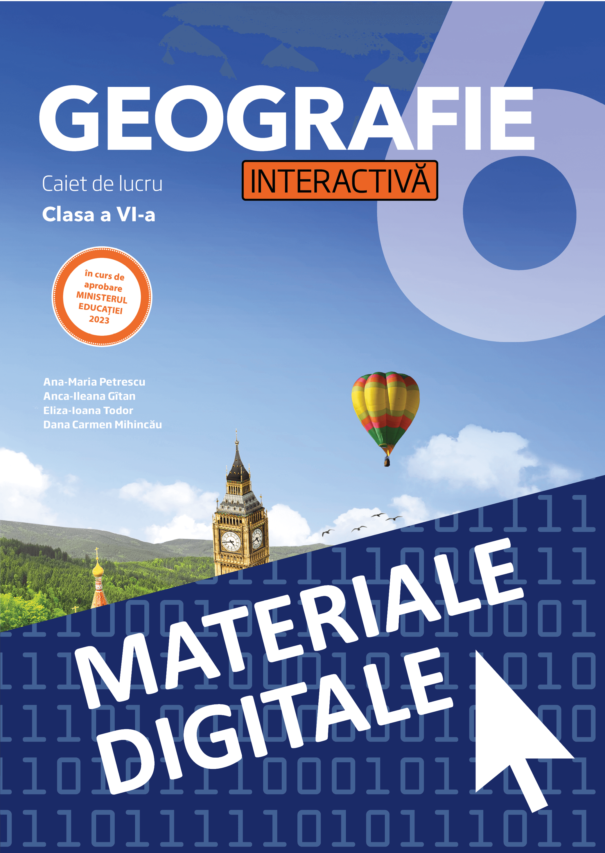 Geografie interactivă 6 versiune digitală - 1 an